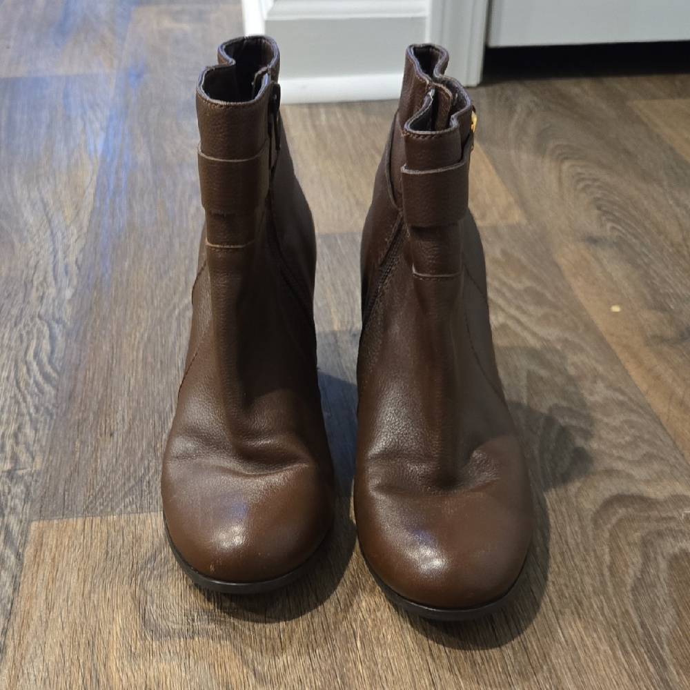 Cole Haan Dark Brown Heeled Boots